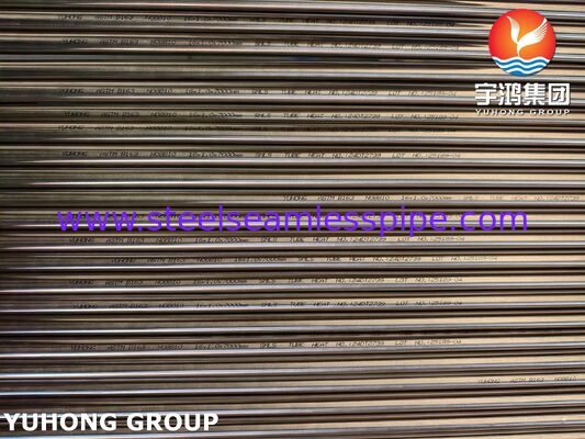 ASTM B163 UNS N08810 Incoloy 800H لوله آلیاژ نیکل روشن بدون درز برای تهویه کننده
