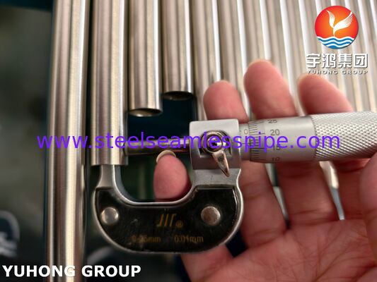 ASTM B163 UNS N08810 Incoloy 800H لوله آلیاژ نیکل روشن بدون درز برای تهویه کننده