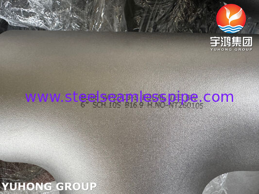 ASTM B366 N08810 Incoloy 800H Nickel Alloy Equal Tee برای لوله های با دمای بالا