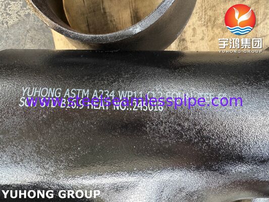 ASTM A234 WP11 CL2 فلز آلیاژ فولاد برابر Tee CrMo فلز آلیاژ فولاد Buttweld لوله نصب B16.9