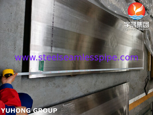 ASTM B127 Monel 400 + ASTM A516 Gr.60 مخزن فشاری از صفحه فلزی پوشش انفجاری