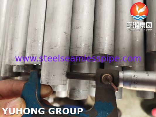 ASTM A789 S31803 S32205 S32750 S32760 لوله بدون درز استیل دوگانه ، لوله سوپر دوگانه