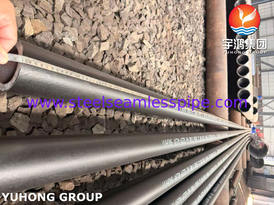 ASTM A335 ASME SA335 P9 لوله فولادی آلیاژ بدون درز مقاوم در برابر گرما برای تولید پتروشیمی و تولید برق