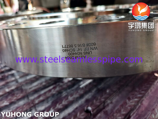 فلانژ های استیل ASTM B564 NICKLE ALLOY MONEL400 UNS N04400 WNRTJ فلانژ