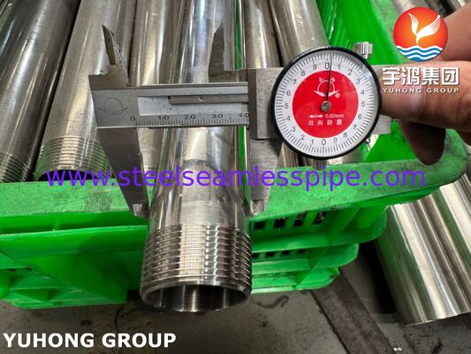 3A ASTM A270 TP304 لوله بهداشتی بدون سلسله از فولاد ضد زنگ برای تقطیر