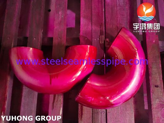 ASTM B366 UNS N06022 / DIN 2.4602 / Hastelloy C22 لوله لوازم جانبی 180° SR خم های بازگشت