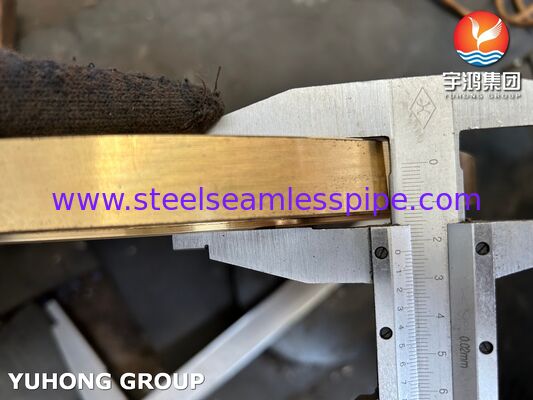 ASTM B171 C46400 ورق لوله های مس دریایی برای آب دریا و خنک کننده های دریایی - قطعات مبادله گرما آلیاژ مس دقیق