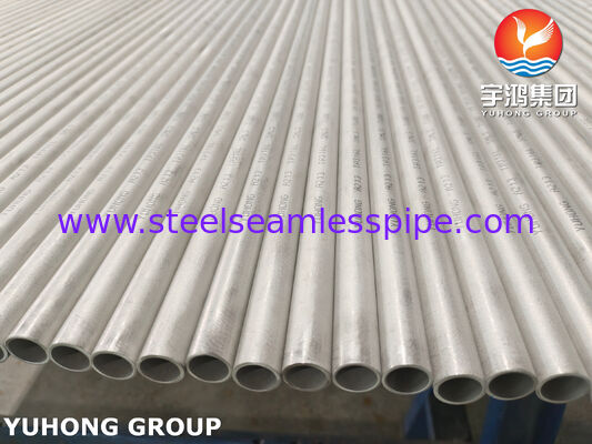 ASME SA213 TP316L لوله بدون درز C≤0.035% بدون PWHT پس از جوش مقاوم به خوردگی بین دانه ای برای مبادله گرما