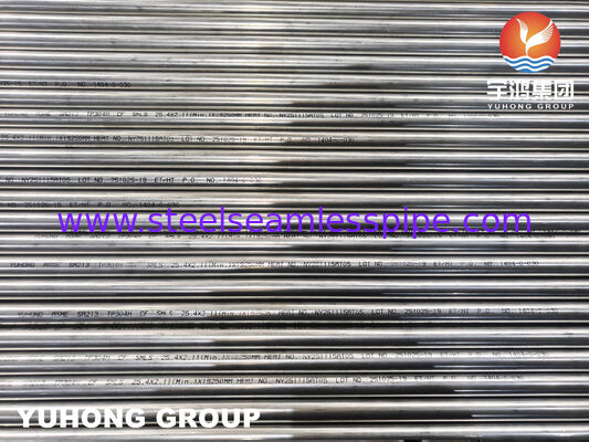 ASME SA213 TP304H لوله دیگ بخاری بدون درز برای ابرگرمکن و دوباره گرمکن