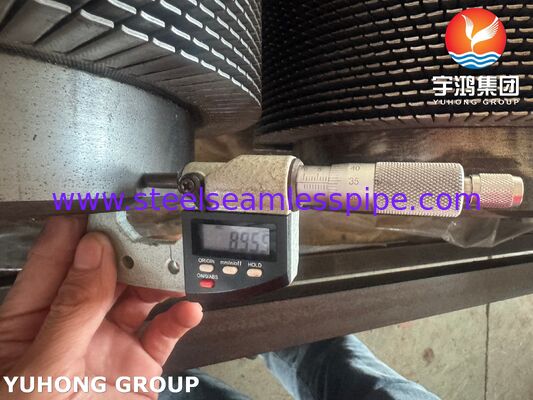 لوله های باله دندانه دار پایه پایه ASTM A335 P22 و باله های 1Cr13