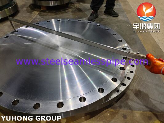 ASME SA350 LF2 CL.1 فلنج بدن جعل شده از فولاد کربن و آلیاژ کم برای دمای پایین
