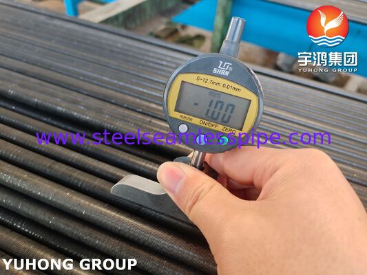 ASTM A333 درجه 1 لوله های کم بال برای مبادله گرما شیل و لوله