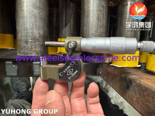 لوله های پره دار تعبیه شده ASTM A106 Gr.B با پره های مسی CU-T2 برای کولرهای هوا