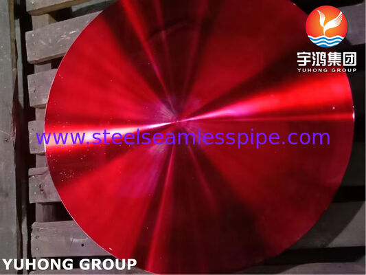 ASME SA240 304 لوله های فولاد ضد زنگ با سوراخ های حفاری دقیق CNC برای هسته مبادله گرما مطابق با استانداردهای TEMA