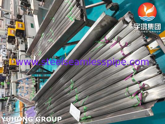 AISI304 SUS304 لوله های موی دارویی پزشکی فولاد ضد زنگ کشیده شده سرد برای لوله های سوزن های هیپودرمک