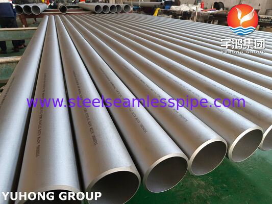 ASTM A376 TP347H لوله بی درز Nb-استقرار 515MPa تا 900 °C برای کوره سوپر هیتر Reheater Cracking