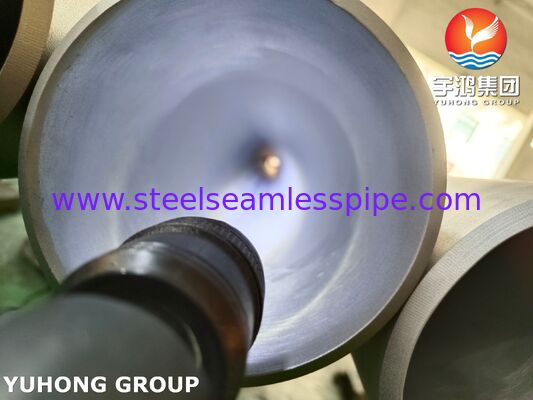 ASTM A376 TP347H لوله بی درز Nb-استقرار 515MPa تا 900 °C برای کوره سوپر هیتر Reheater Cracking