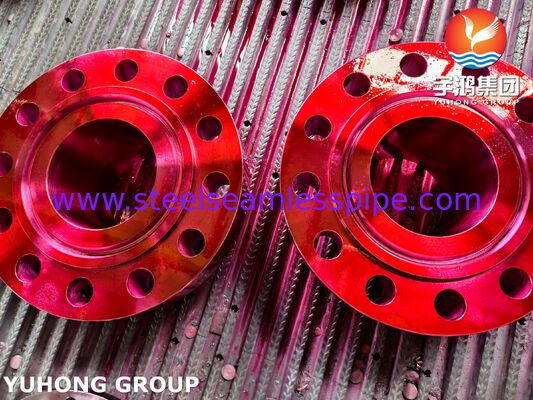 ASTM B564 UNS N04400 فلنج گردن جوش Monel 400 فلنج آلیاژ مس نیکل WNRTJ