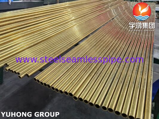 لوله بی سیم آلیاژ مس ASTM B111 C44300 C70600 C71500 C68700 C71640 خنک کننده هوا رادیاتور کاندنسر کاربرد