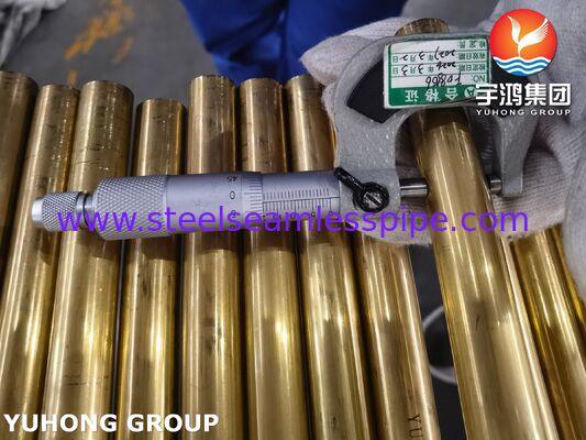لوله بی سیم آلیاژ مس ASTM B111 C44300 C70600 C71500 C68700 C71640 خنک کننده هوا رادیاتور کاندنسر کاربرد