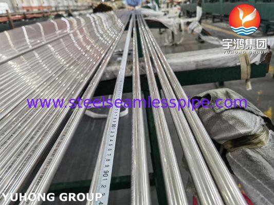 ASTM B111 ASME SB 111 SB 466 C71500 لوله های نیکل مس / 70/30 لوله های بدون درز نیکل مس