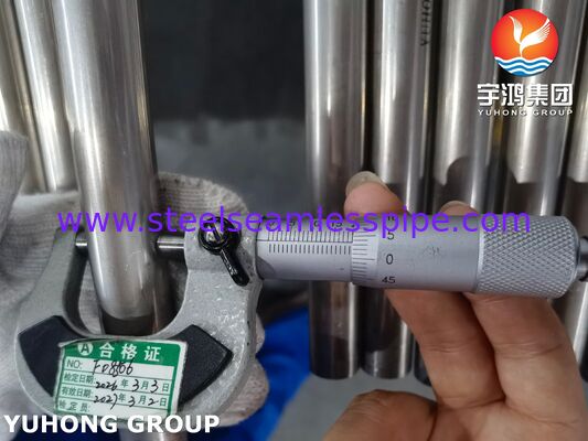 ASTM B111 ASME SB 111 SB 466 C71500 لوله های نیکل مس / 70/30 لوله های بدون درز نیکل مس
