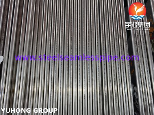 ASTM B111 ASME SB 111 SB 466 C71500 لوله های نیکل مس / 70/30 لوله های بدون درز نیکل مس