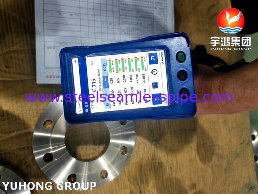 DIN 86033 CuNi 90/10 (C71500) فلج بر روی فلج فلج لوله نکل مس دریایی