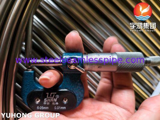 ASTM A269 TP316L لوله ای روشن لوله های هیدرولیکی از فولاد ضد زنگ