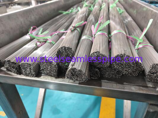 ISO9626 SUS304 SUS316L لوله های موی جوش شده فولاد ضد زنگ برای لوازم جانبی دستگاه های پزشکی