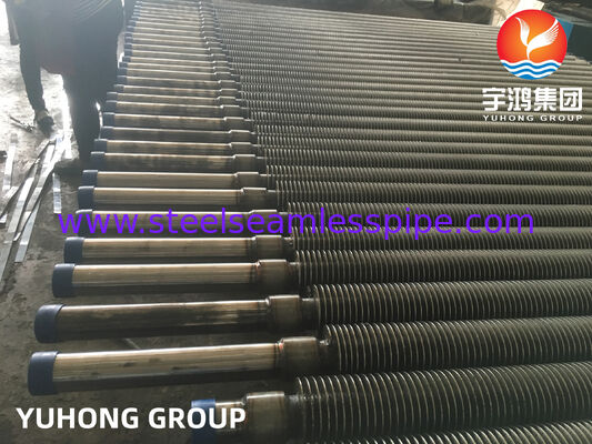 لوله های بالدار دنده دار برای ژنراتورهای بخار بازیافت گرما (ASME SA213 T12)