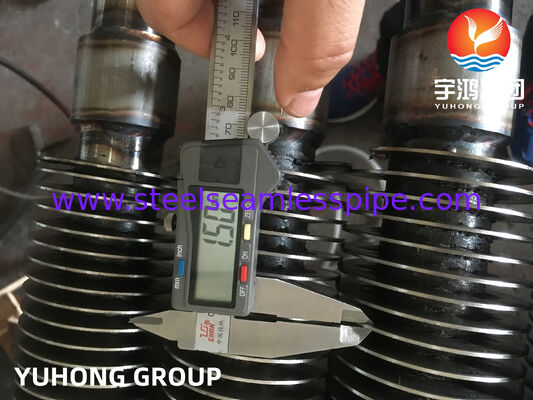لوله های بالدار دنده دار برای ژنراتورهای بخار بازیافت گرما (ASME SA213 T12)