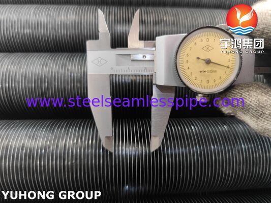 لوله های فلزی جاسازی شده (ASME SA209 + مواد فلزی آلومینیوم 1060) برای خنک کننده خشک