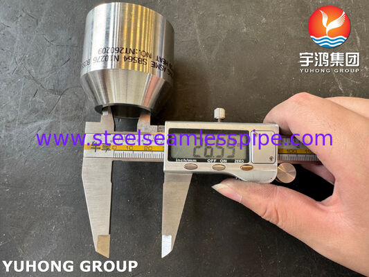 لوازم جفت شده از فلز آلیاژ نیکل ASME SB564 N10276 BOSS B16.11 MSS SP-97