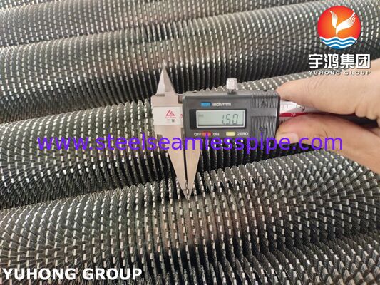 لوله های پره دار دندانه دار ASME SA192 برای سوپرهیتر و اکونومایزر