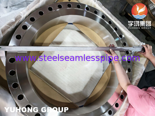 ASTM A182 F316L WNRF فلنج فولاد ضد زنگ برای سیستم های لوله کشی خوردگی