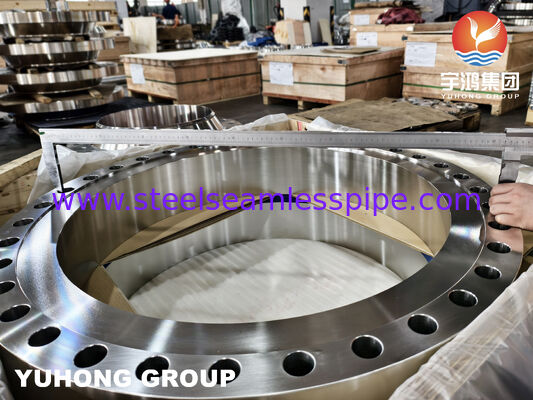 ASTM A182 F316L WNRF فلنج فولاد ضد زنگ برای سیستم های لوله کشی خوردگی