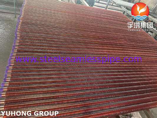 ASTM B111 C70600 لوله های بالدار اکستروژ شده برای مبادله گرما دریایی