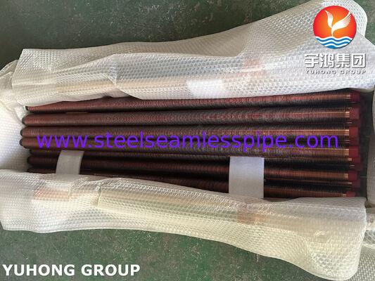 ASTM B111 C70600 لوله های بالدار اکستروژ شده برای مبادله گرما دریایی