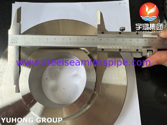 ASTM A182 F316L فلنج فولاد ضد زنگ مقاوم به خوردگی کربن کم برای مواد شیمیایی دریایی
