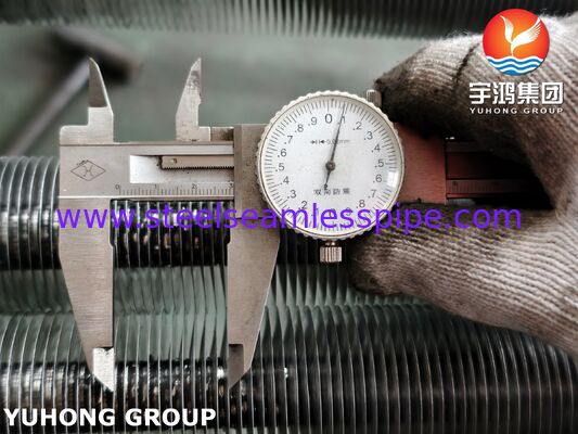لوله های پره تعبیه شده برای کندانسورهای خنک کننده هوا (GOST 550-2020 + AL1060)