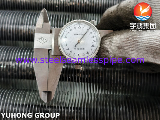 لوله های پره تعبیه شده برای کندانسورهای خنک کننده هوا (GOST 550-2020 + AL1060)