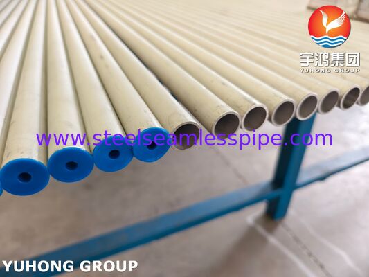 لوله بدون درز فولاد ضد زنگ فریت ASTM A268 TP405 TP409 TP410 TP430 TP403Ti برنامه مبدل حرارتی آنیل شده ترشی