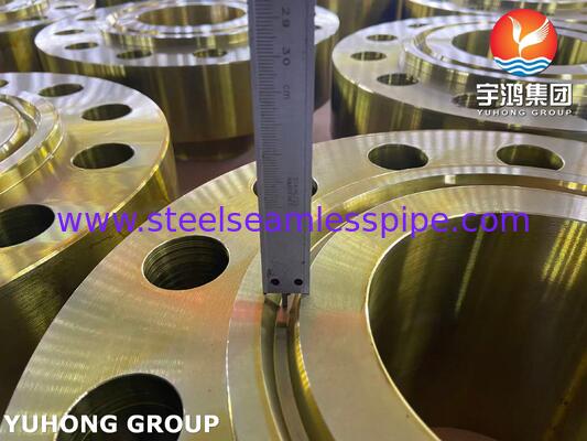 ASTM A694 درجه F42 فلج فولاد کربن فلج گردن جوش WNRTJ