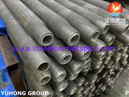 لوله های بالدار اکستروژ شده برای کاندنسرهای خنک شده با هوا (ASTM A192 + آلومینیوم 1060)