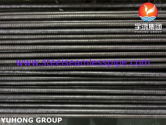 لوله های بالدار اکستروژ شده برای کاندنسرهای خنک شده با هوا (ASTM A192 + آلومینیوم 1060)
