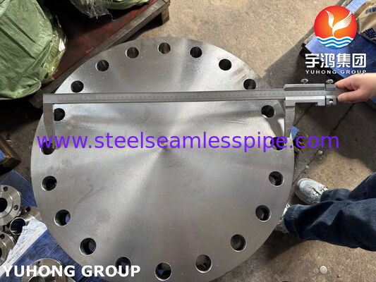 فلنج کور ASTM A182 F316L فولاد ضد زنگ 1.4404 فلنج فورج شده فلنج BLRF