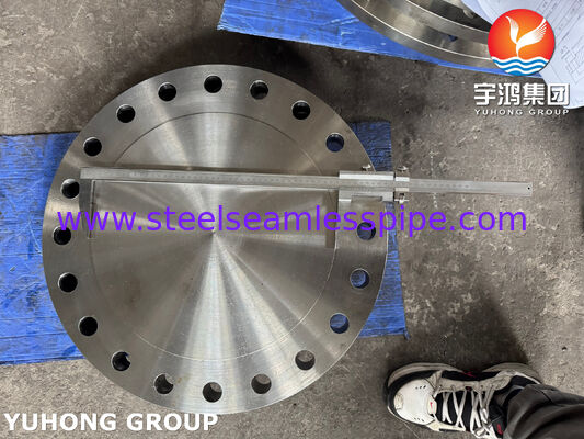 فلنج کور ASTM A182 F316L فولاد ضد زنگ 1.4404 فلنج فورج شده فلنج BLRF