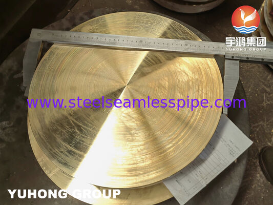 دیسک برنجی دریایی ASTM B171 C46400 برای کاربردهای دریایی و صنعتی