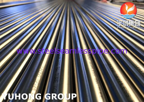 ASTM A269 TP304 لوله فولادی ضد زنگ جوش داده شده روشن برای گاز نفت